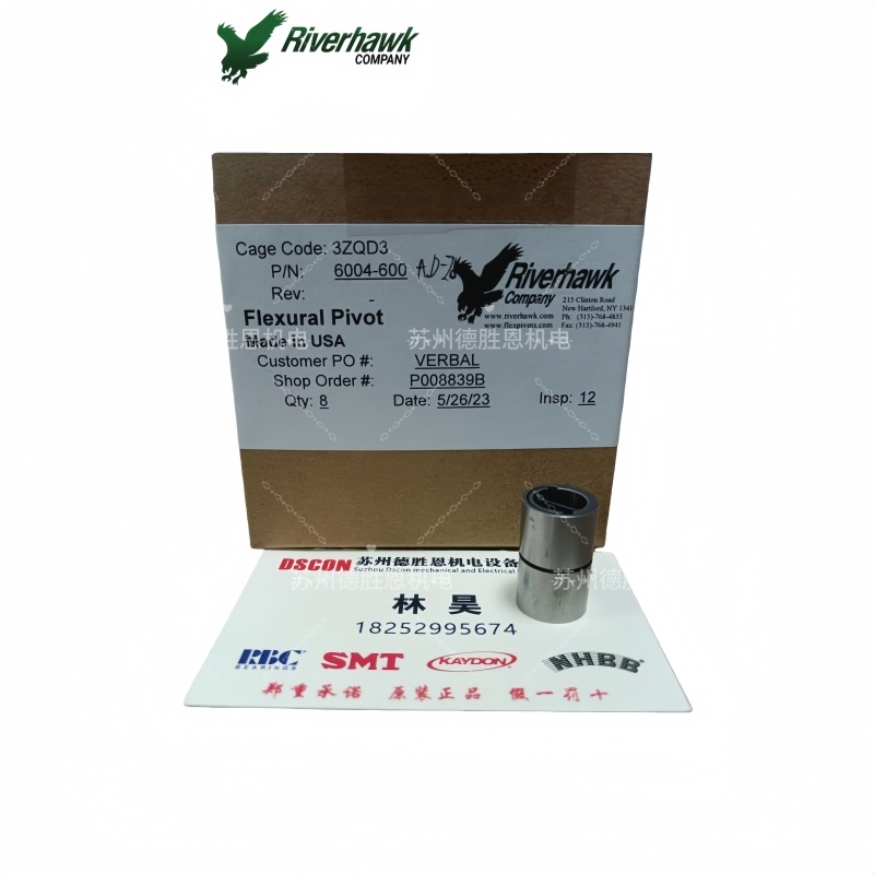 Riverhawk轴承5006-800十字扭簧轴承6006-800磨床测量臂轴承，C-FLEX悬臂枢轴轴承