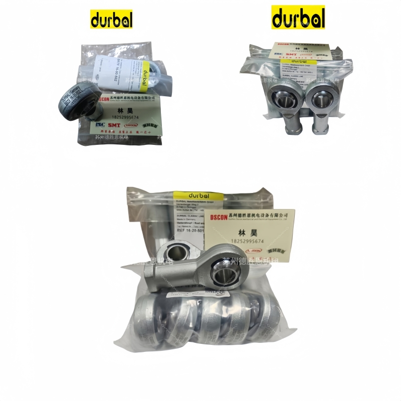 DURBAL轴承BRM14-00-502， BRM16-00-502， BRM18-00-502杆端关节轴承，汽车液压设备轴承